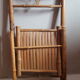 Chaise pliante en bambou