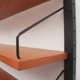 1960s wall unit in teak, Poul Cadovius