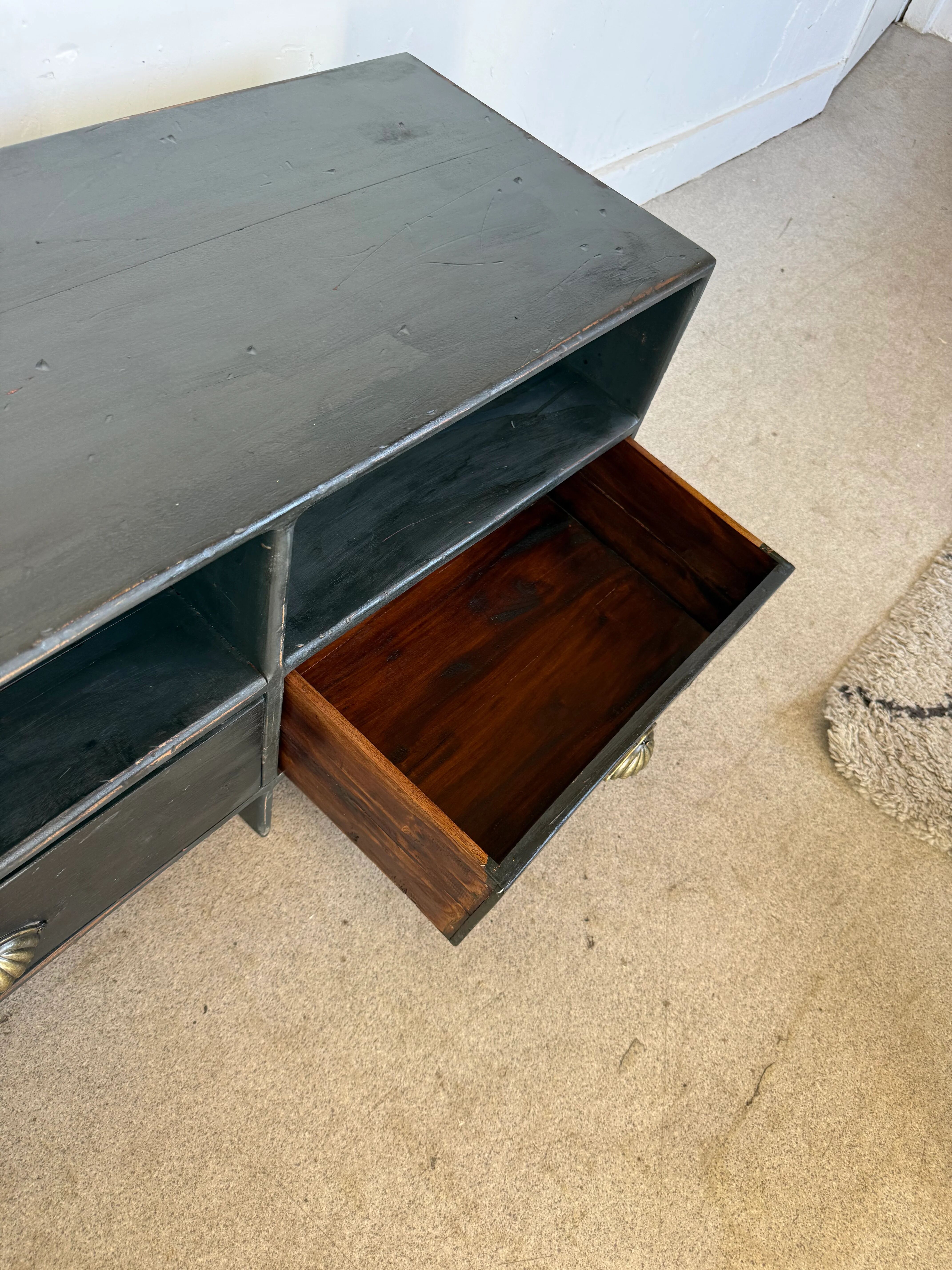 Meuble bas de métier vintage enfilade buffet meuble tv