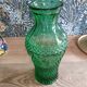 Vase verre moulé