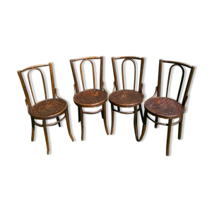 lot de 4 chaises bistrot