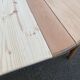 Renovated Louis Philippe round extendable dining table from the 18th century, 205cm.