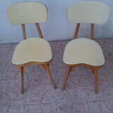 Paire de chaises vintage