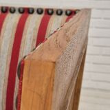 1960s, Danish 2 seater sofa, furniture wool, oak wood, orginal condition.
