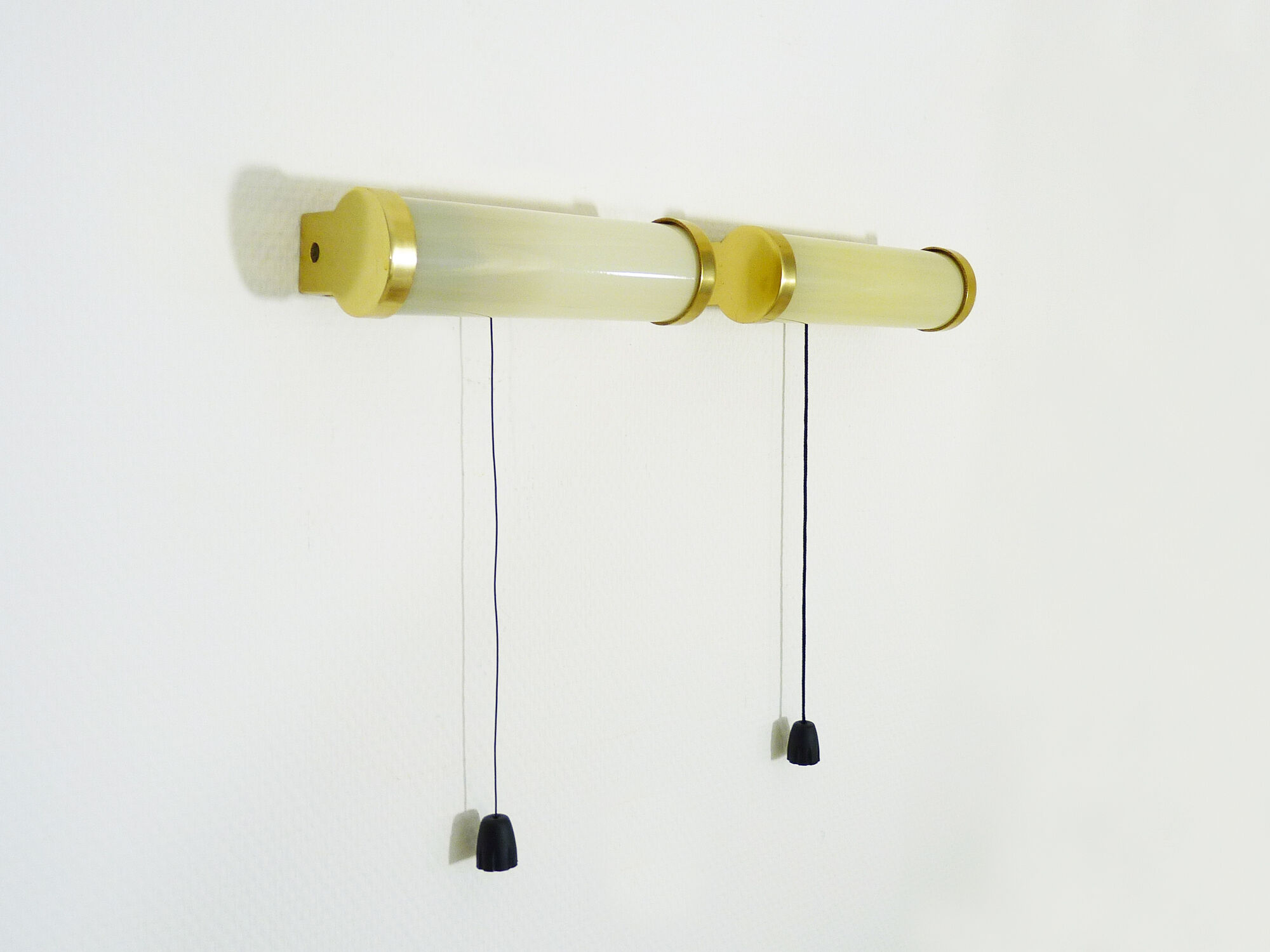 Pair of vintage erco 921 patent zippered wall light germany. year 70