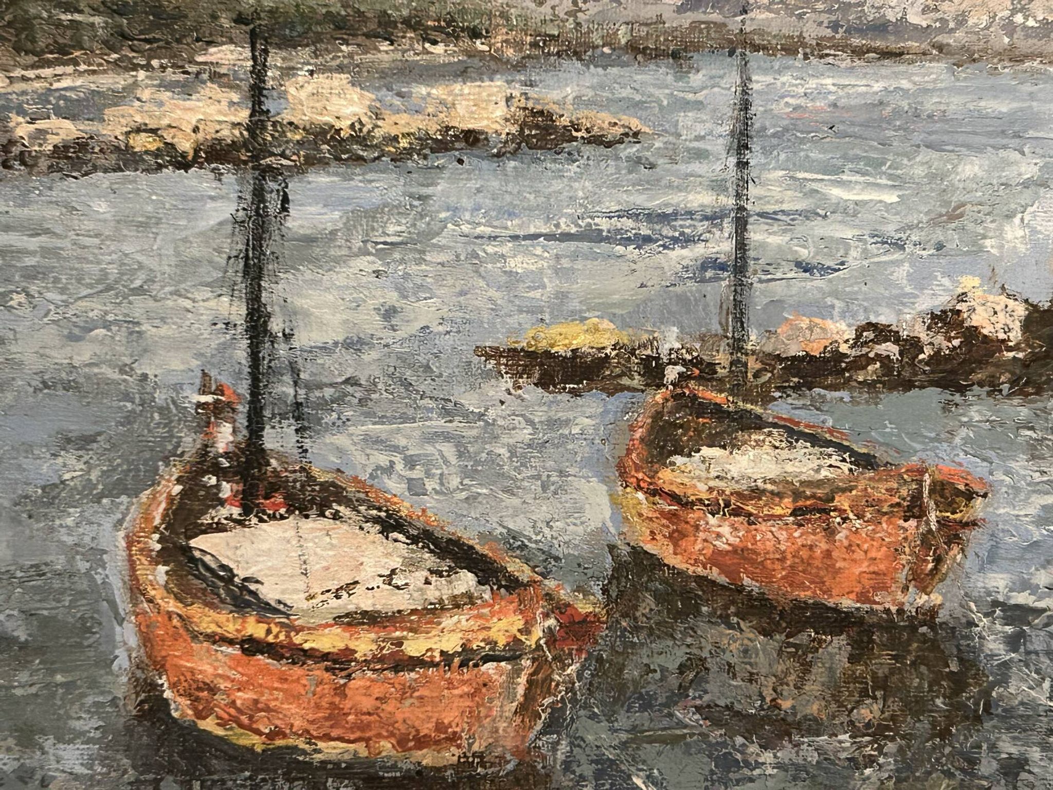 Tableau, marine de Louis Peyrat