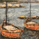 Tableau, marine de L’oui Peyrat