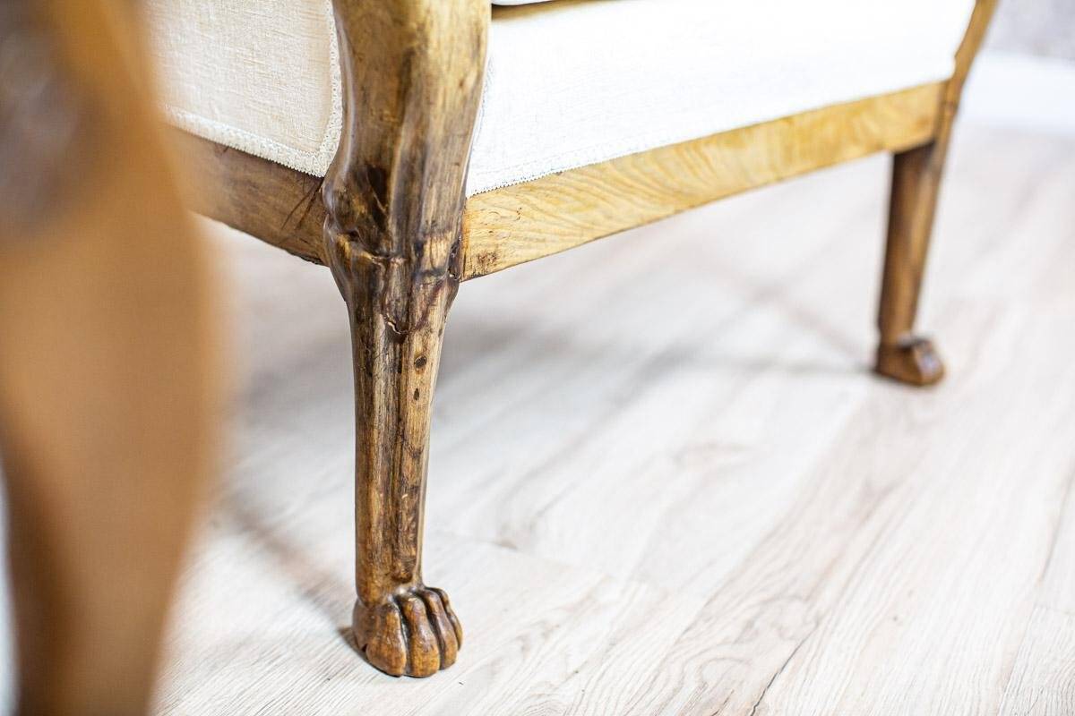 Set of Vintage Mahogany Chairs, 1920s