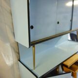 Buffet en formica bleu gitane