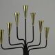 Pair of Seven-Candle Candelabras — Gunnar Ander for Ystad-Metall, Sweden, 1960s