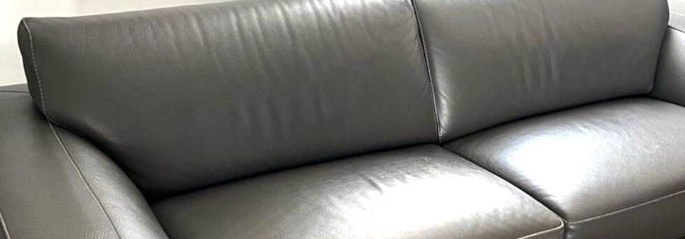 Roche Bobois leather sofa