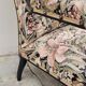 Napoleon III period armchair with floral tapestry, 19th century