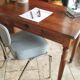 Early 20th century oak side table