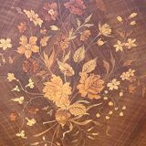 Napoleon III sideboard, rosewood and floral marquetry, 19th century