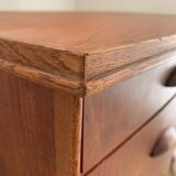 Danish 8-drawer chest of drawers in teak
