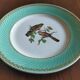 6 assiettes plates Fenal Badonviller "Oiseaux" vintage années 1950