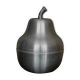 Pear seventies stainless ice bucket