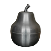 Pear seventies stainless ice bucket