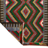 Anatolian handmade kilim rug 300 cm x 169 cm