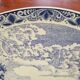 Important Delfts Blauw Chemkefa earthenware dish, Maastricht