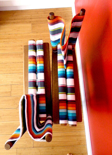 Pair of director's chairs