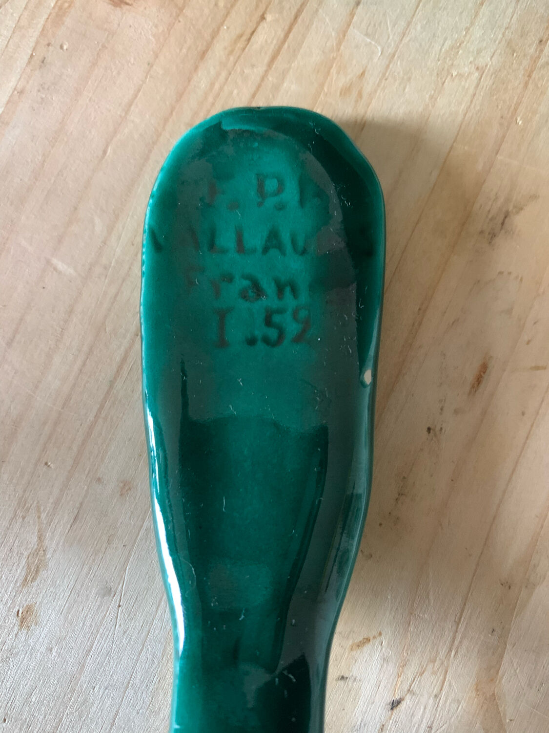 Slip pie dish Vallauris
