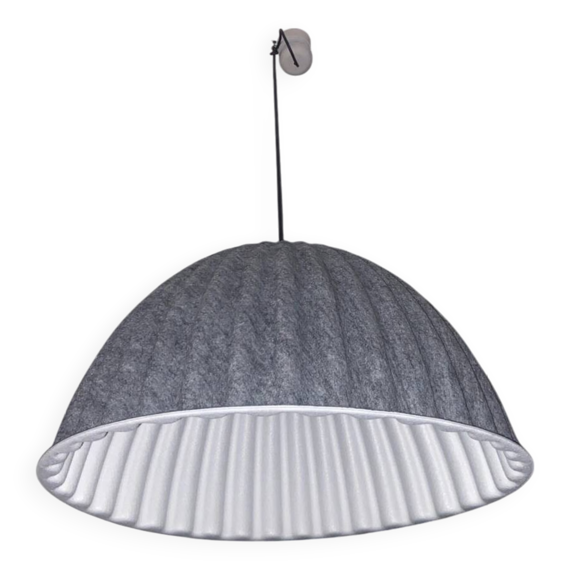 Muuto pendant light - under the bell - 82 cm - light gray