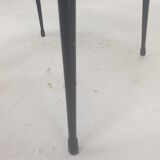 Set of 4 Italian Metal Dining Chairs, 1960's