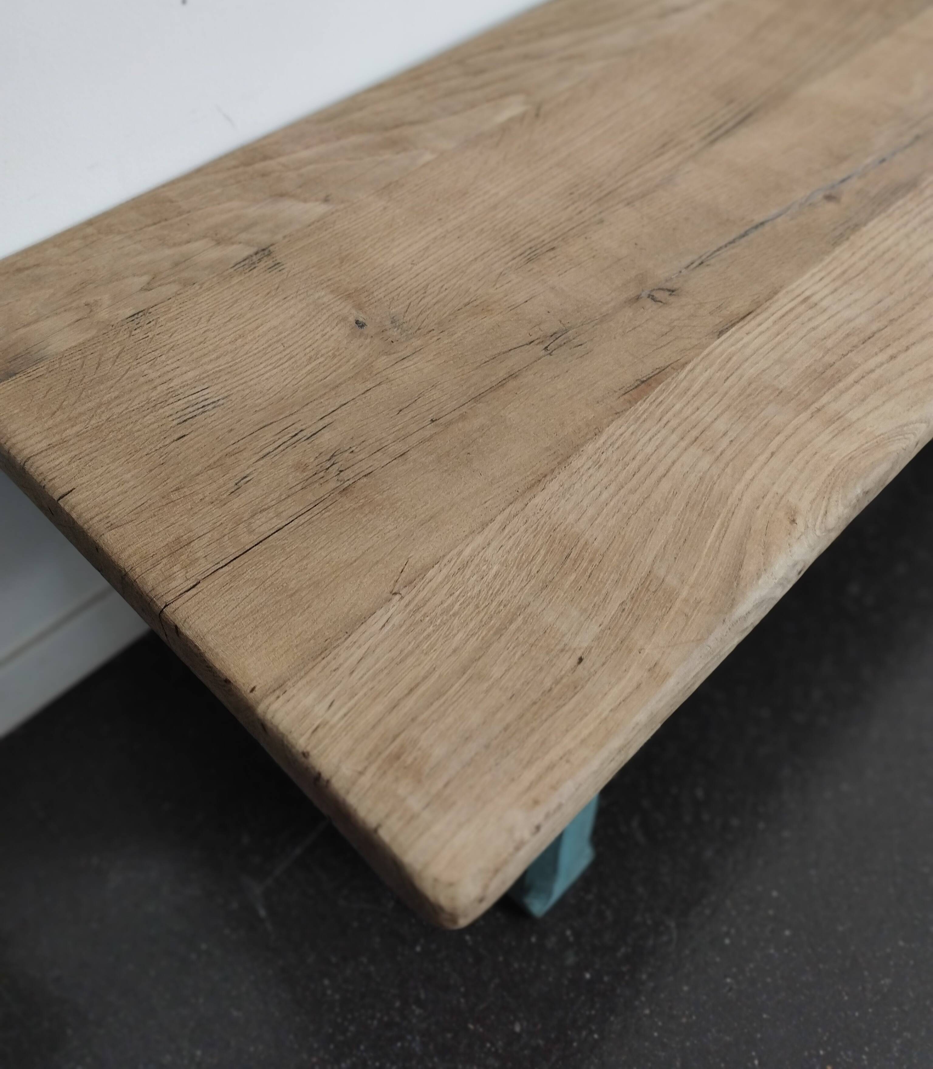 Small solid wood bench/coffee table