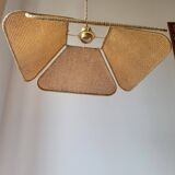 Rabane and leather suspension