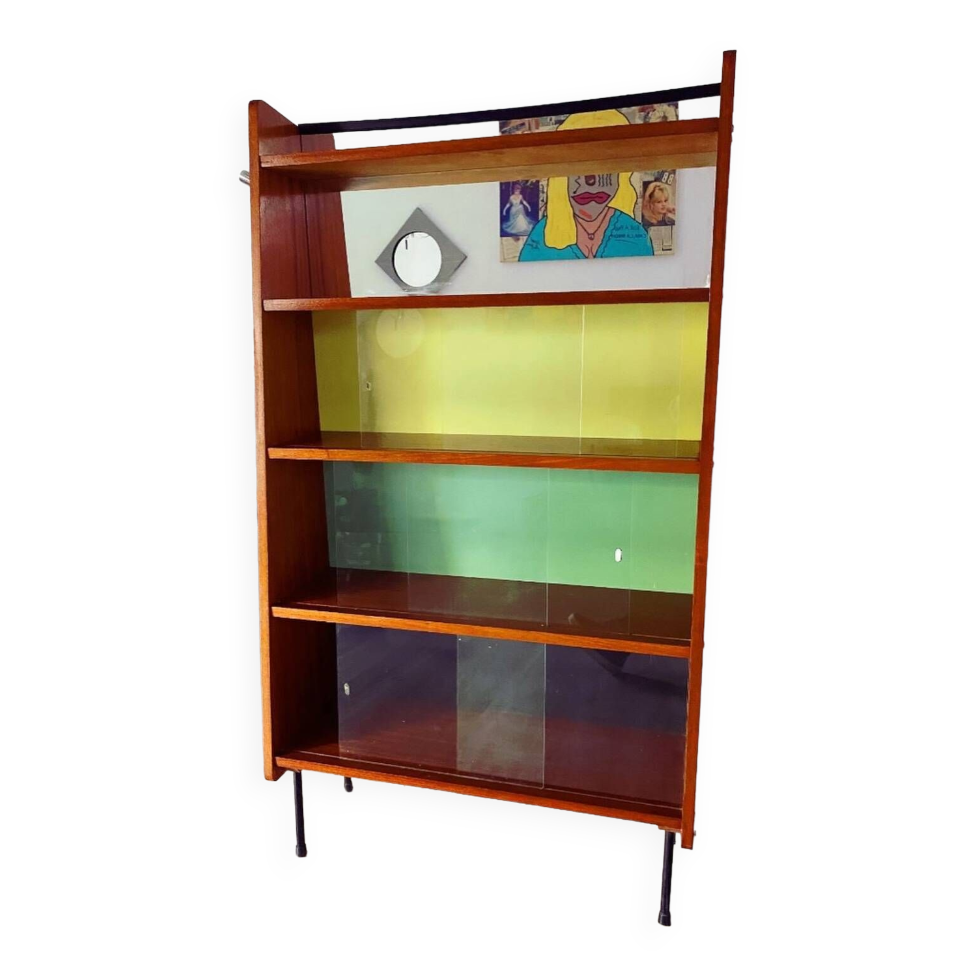 Pierre Guariche style bookcase