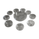 Saladier + 8 coupes en cristal