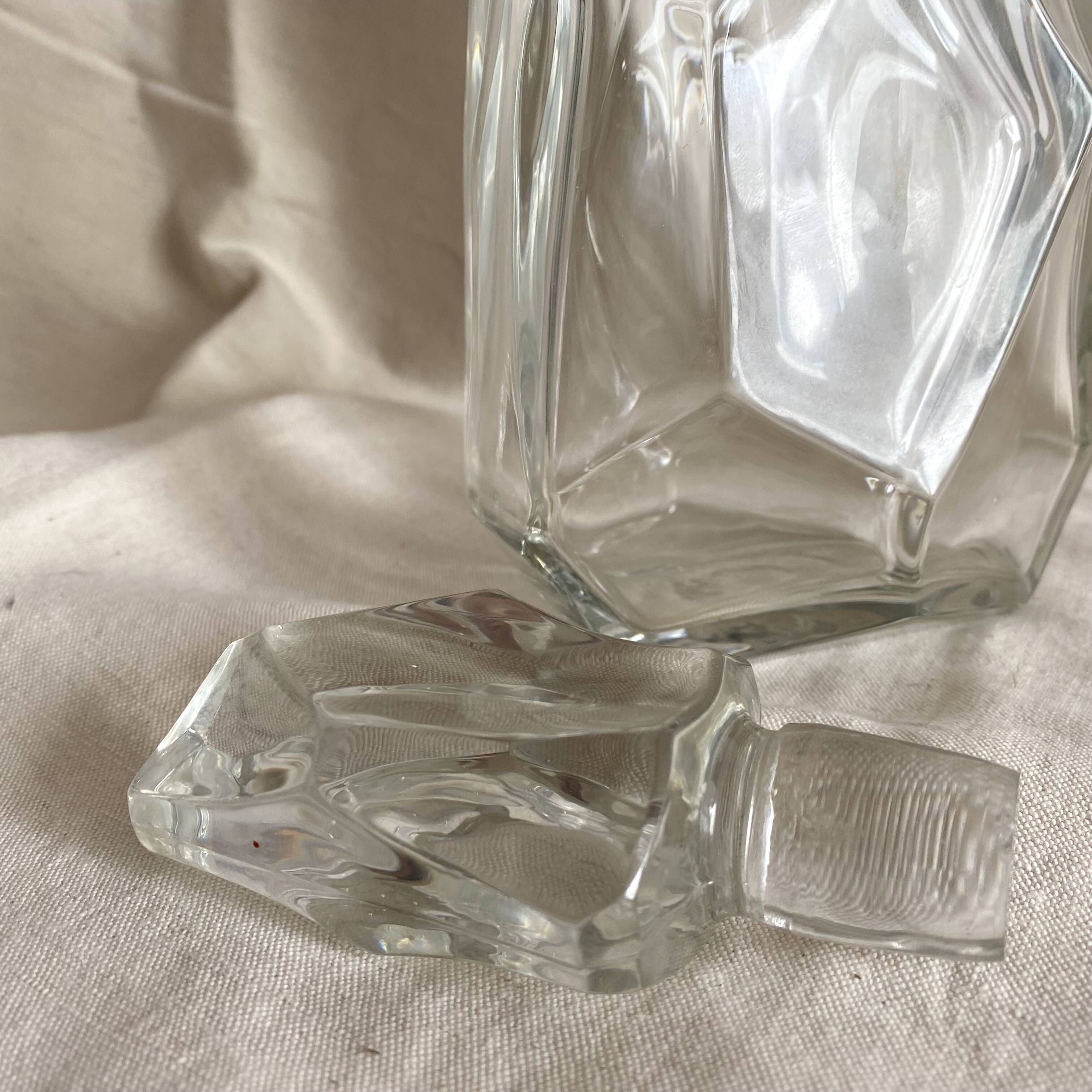 Crystal whisky carafe from Vannes