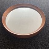 Scandinavian round wall mirror