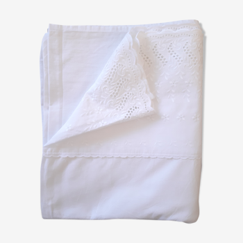 Drap broderie anglaise 280 x 230