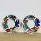 2 assiettes à dessert/soucoupes Acapulco Villeroy & Boch