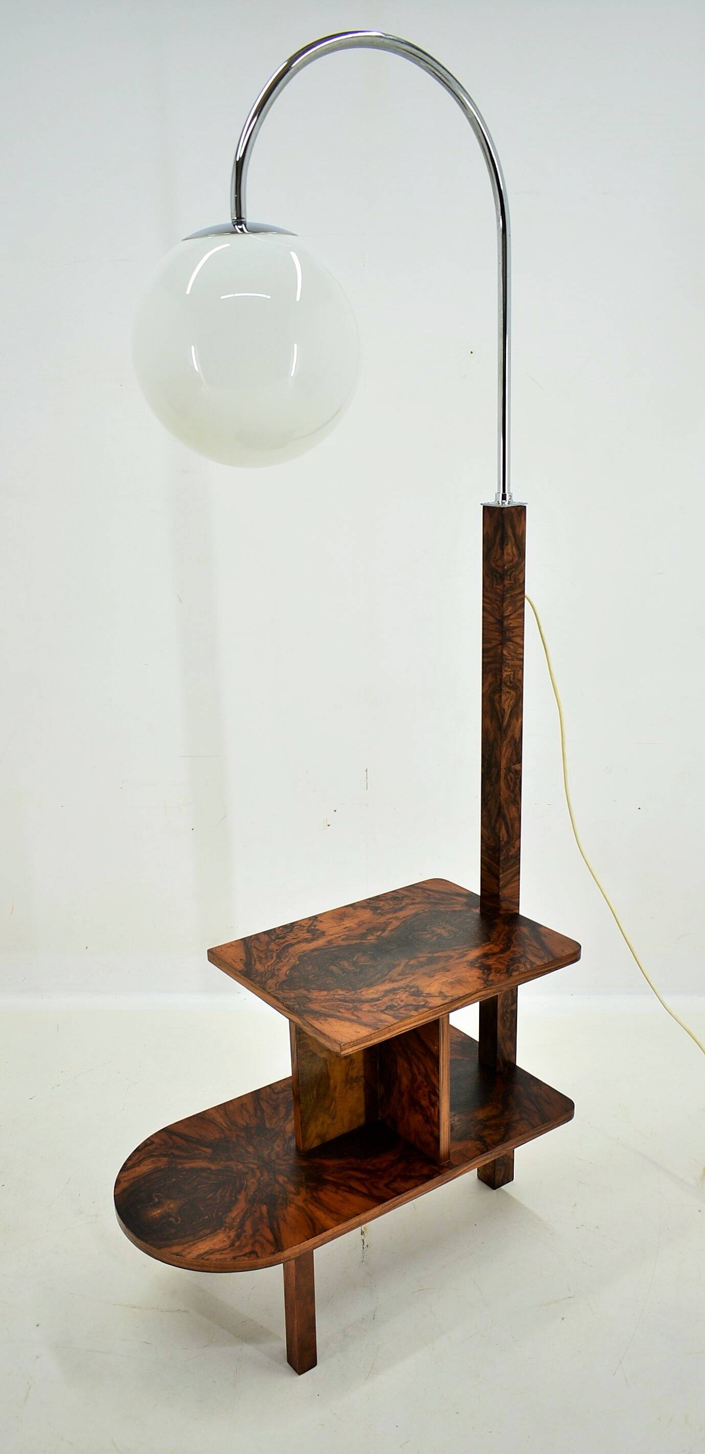 1930s Art Deco Floor Lamp, Czechoslovakia
