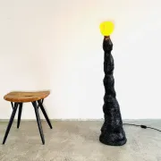 Lampe de sol Black Meteor par Jonathan Bocca pour Job Studio, Italie, 2023