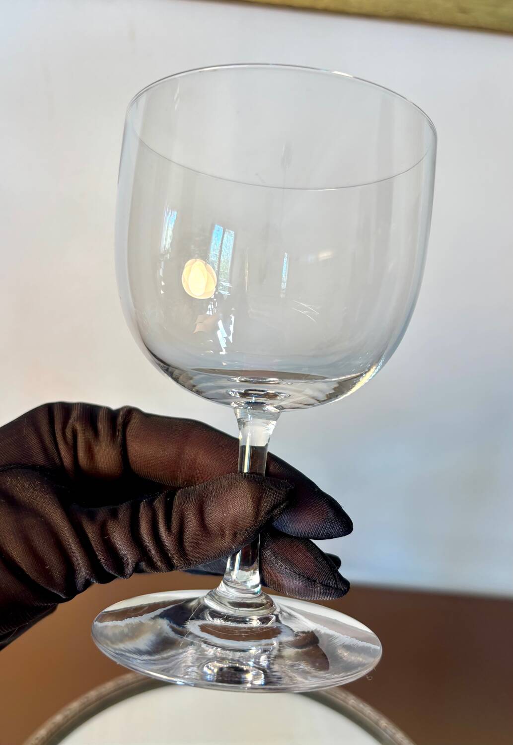 2verres à vin et eau Baccarat m. Ballon