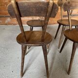 Vintage wooden chairs 60's