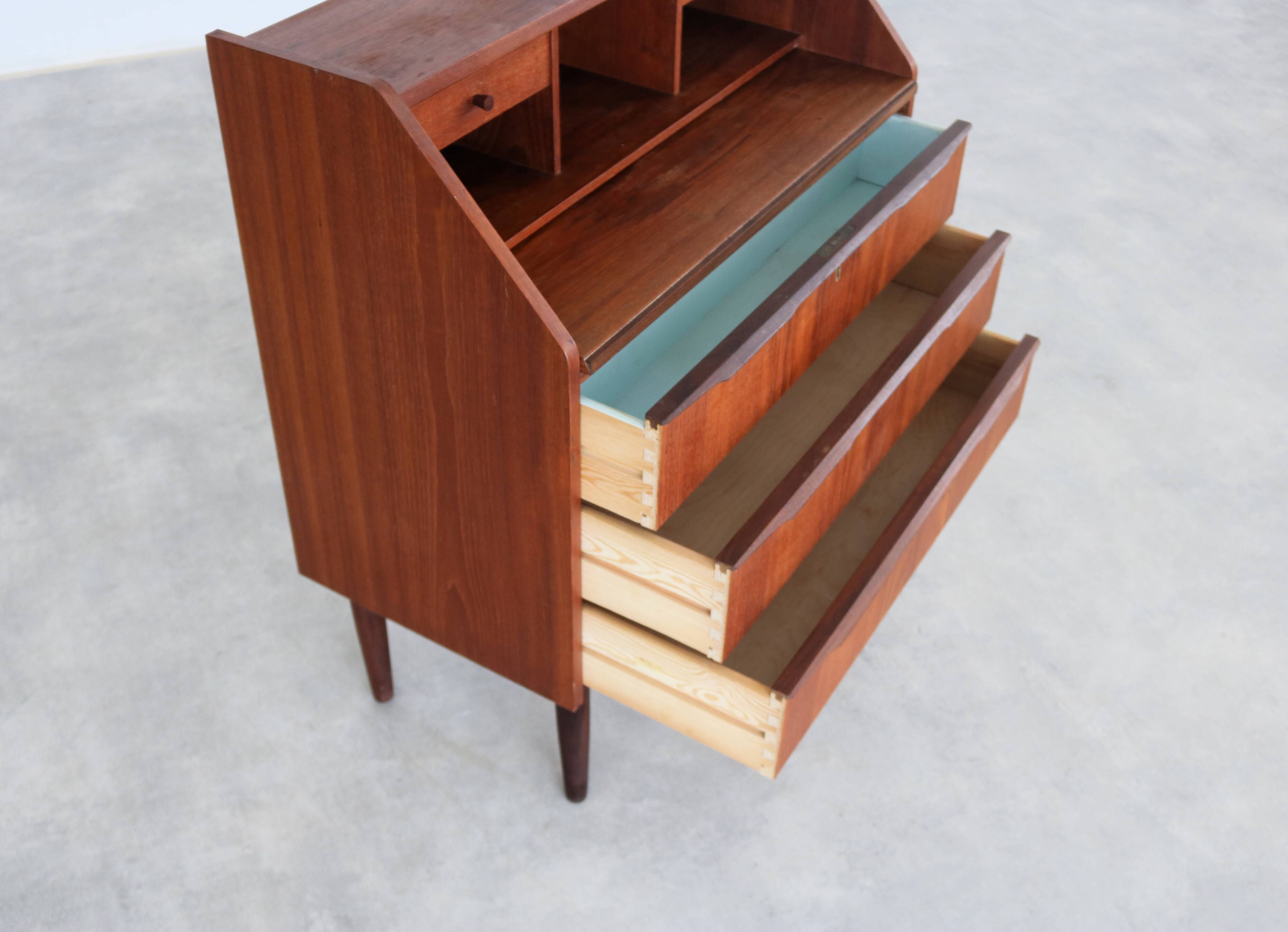 vintage secretary | teak | 1960s | Danish