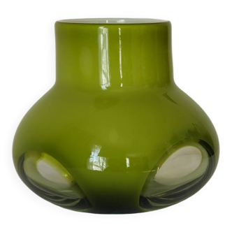 Blown glass vase Space Age