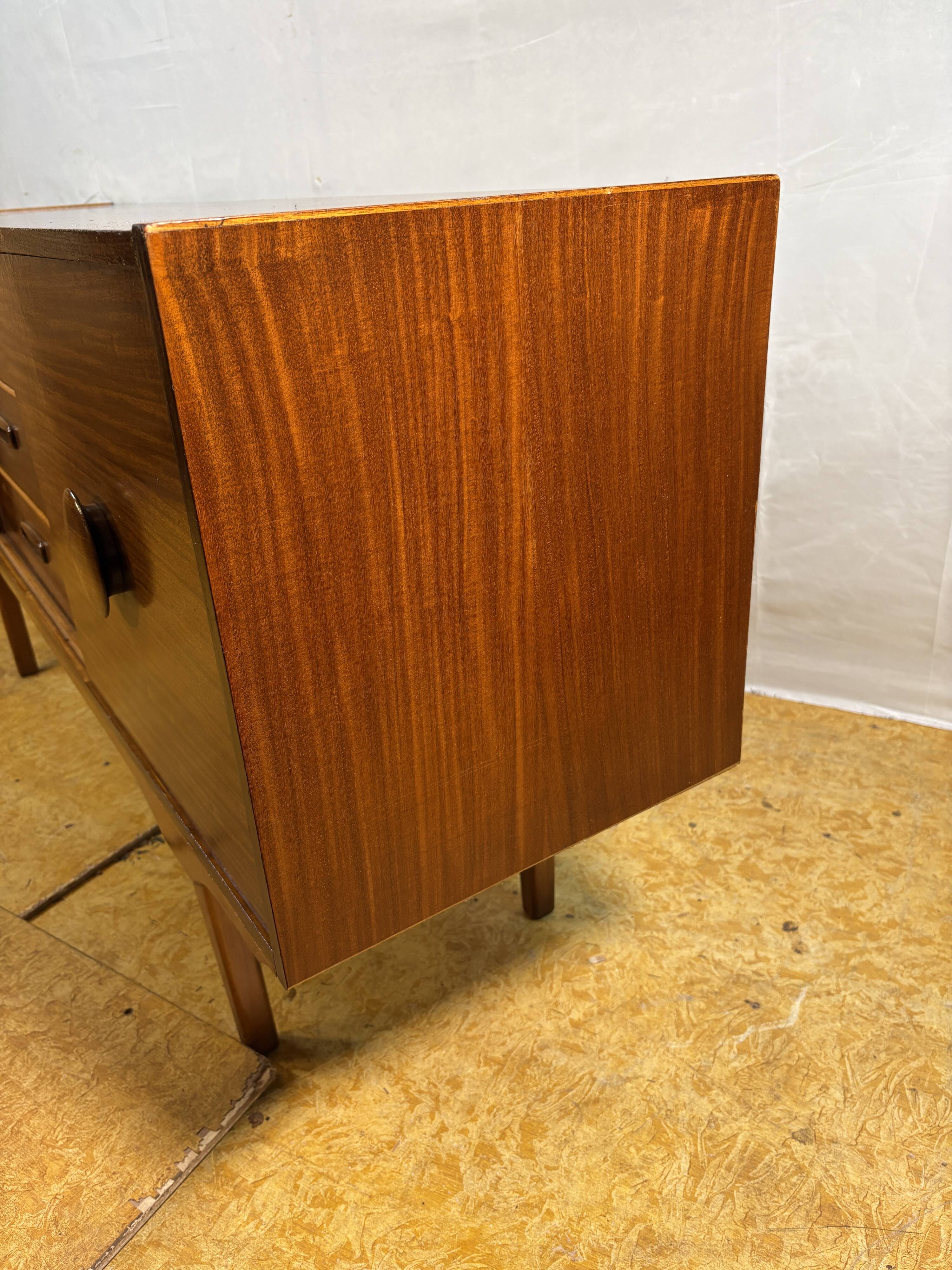 Mid Century Retro Teak Sideboard by Beautility Circa 1960 Danish Design