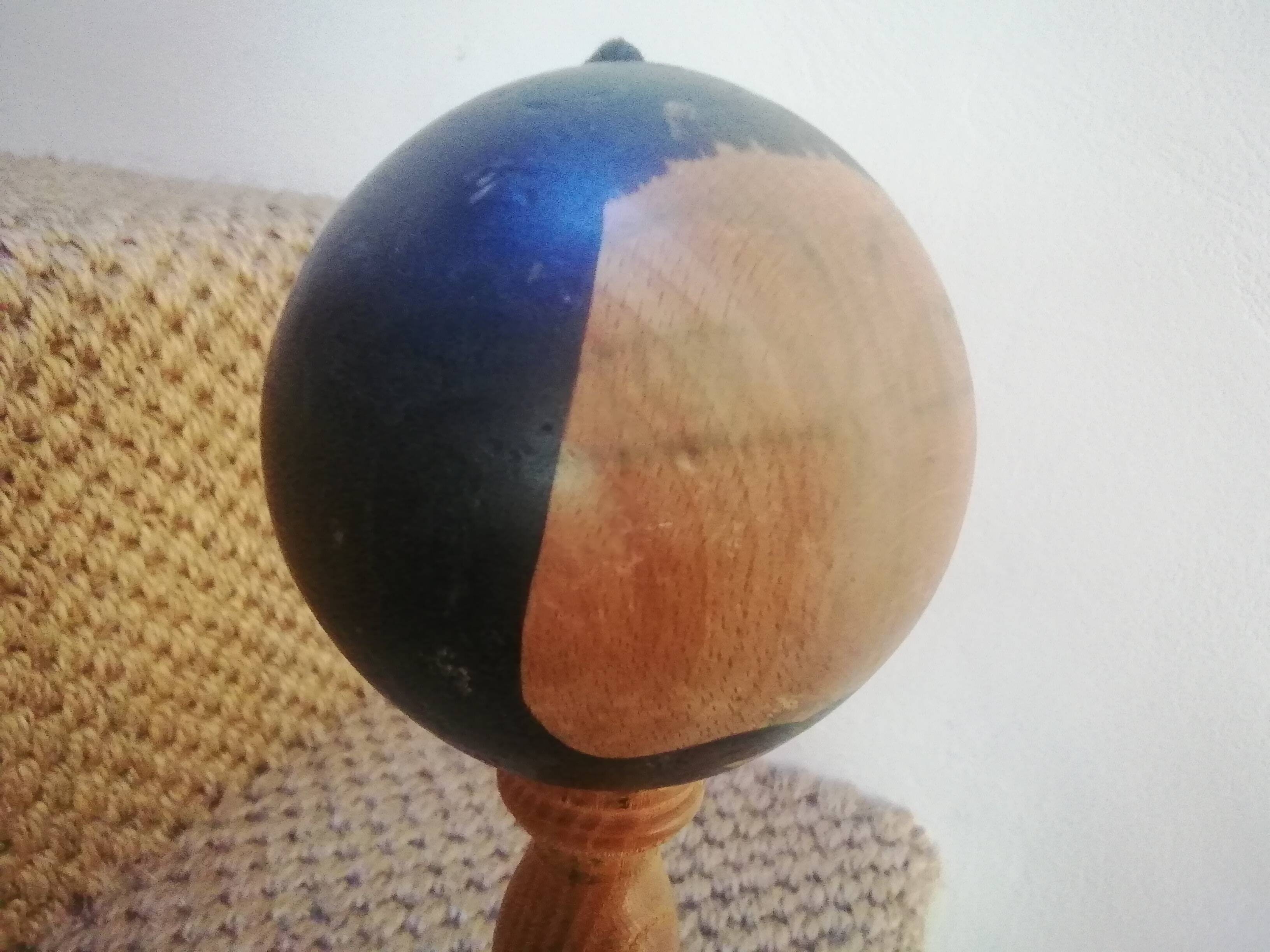 Wooden cup and ball