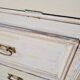 Trade furniture, haberdashery - high patinated chest of drawers