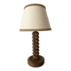 Lampe en bois façon Charles Dudouyt