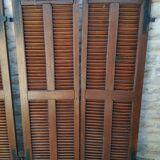 Oak shutters