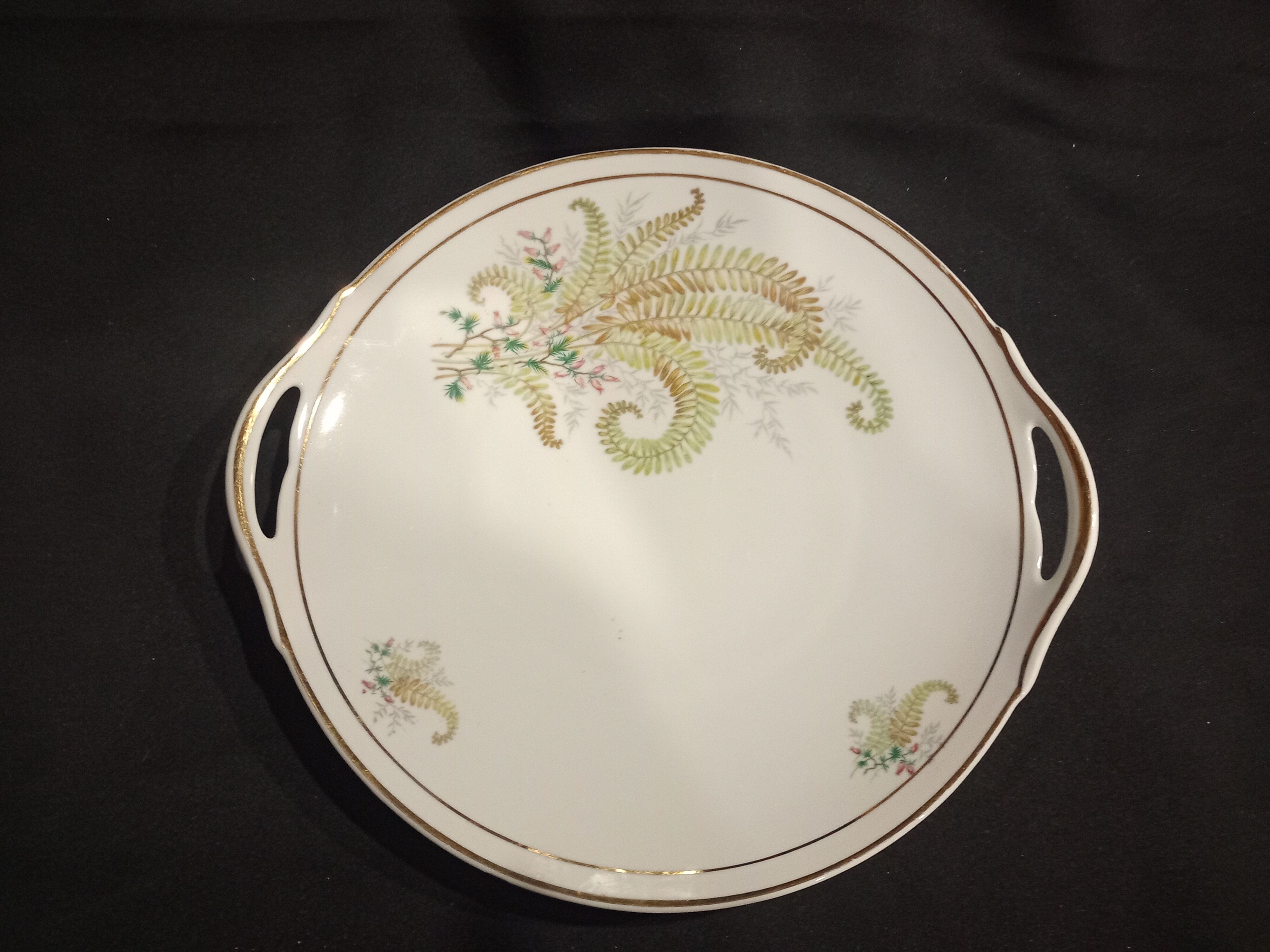 Service à dessert 15 pièces en porcelaine de  Limoges