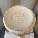 Conical cermamic vase west germany scheurich keramik vintage