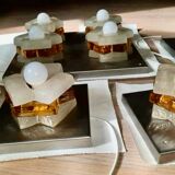 Albano Poli by Poliarte, large 4-light wall sconce, Italy 1970